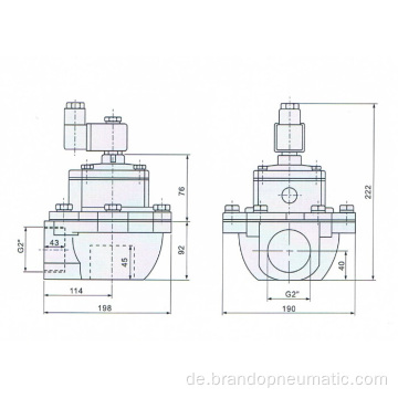 2-Zoll-Turbo-Ventil